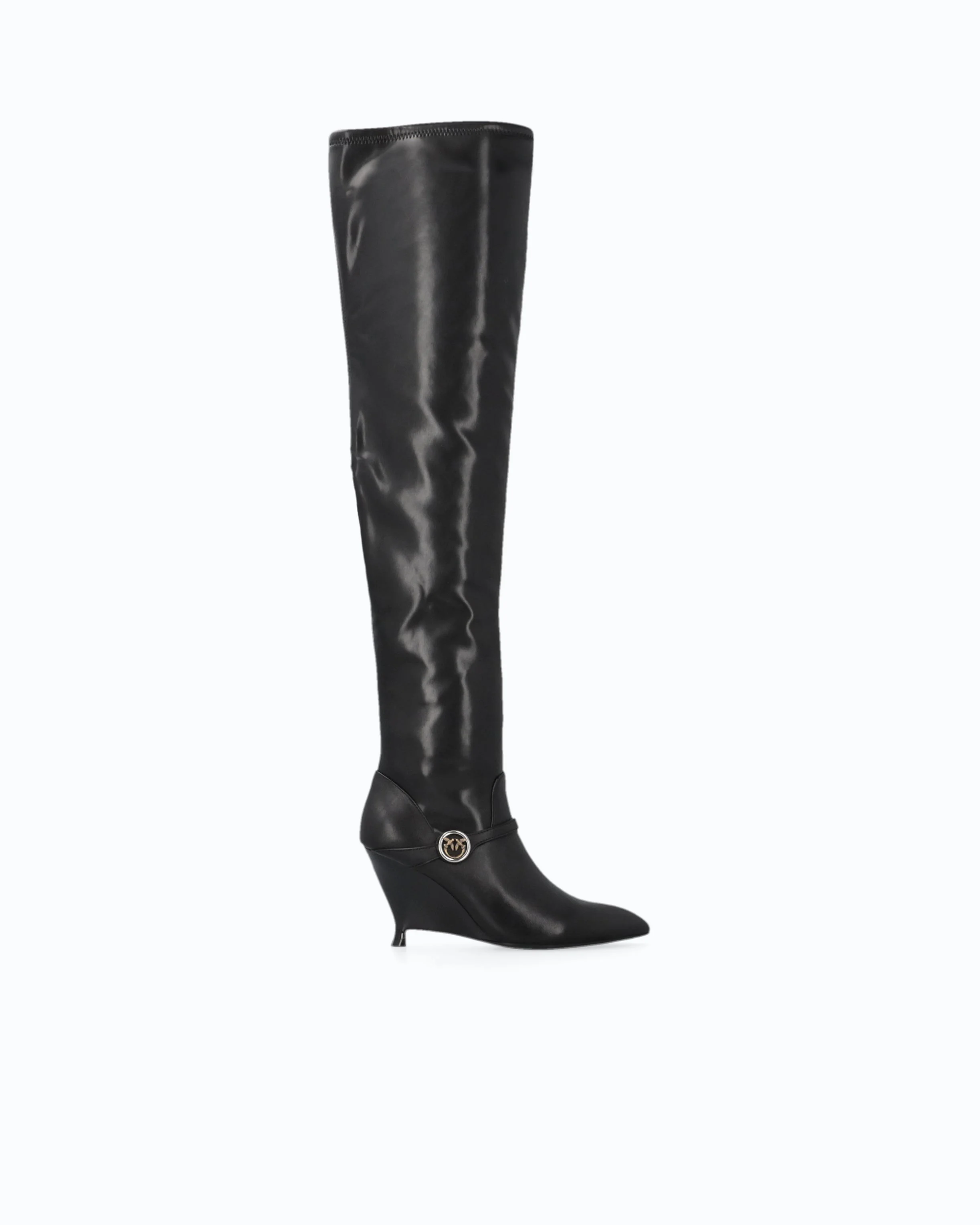 NAPPA LEATHER BOOTS WITH EXTRA-HIGH LEG SHAFT - 1