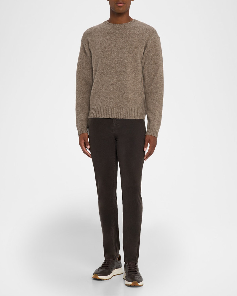 FRAME Men's Yak Wool Knit Crewneck Sweater outlook
