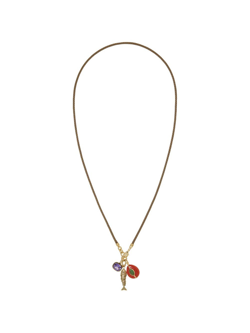 ROXANNE ASSOULIN Cubic triple charm necklace outlook
