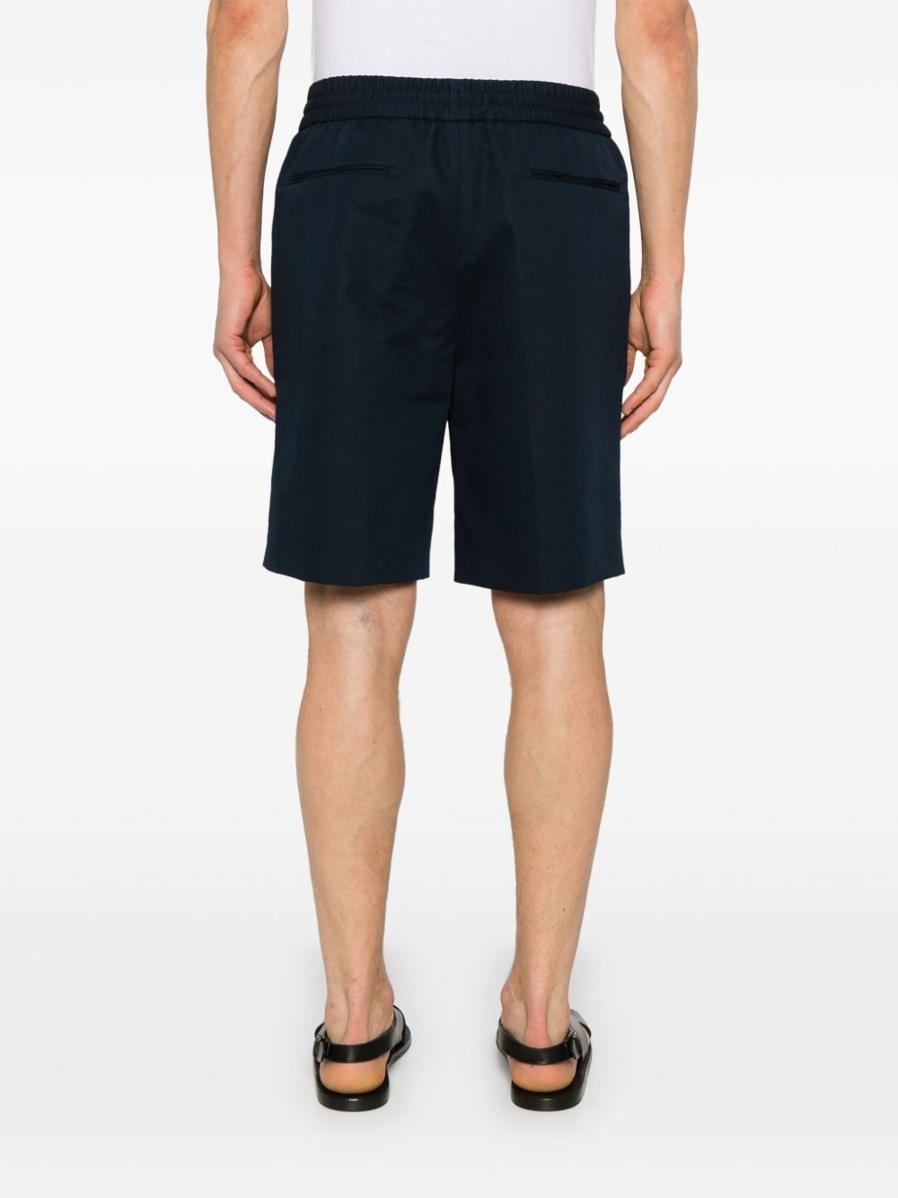 slub-texture shorts - 4