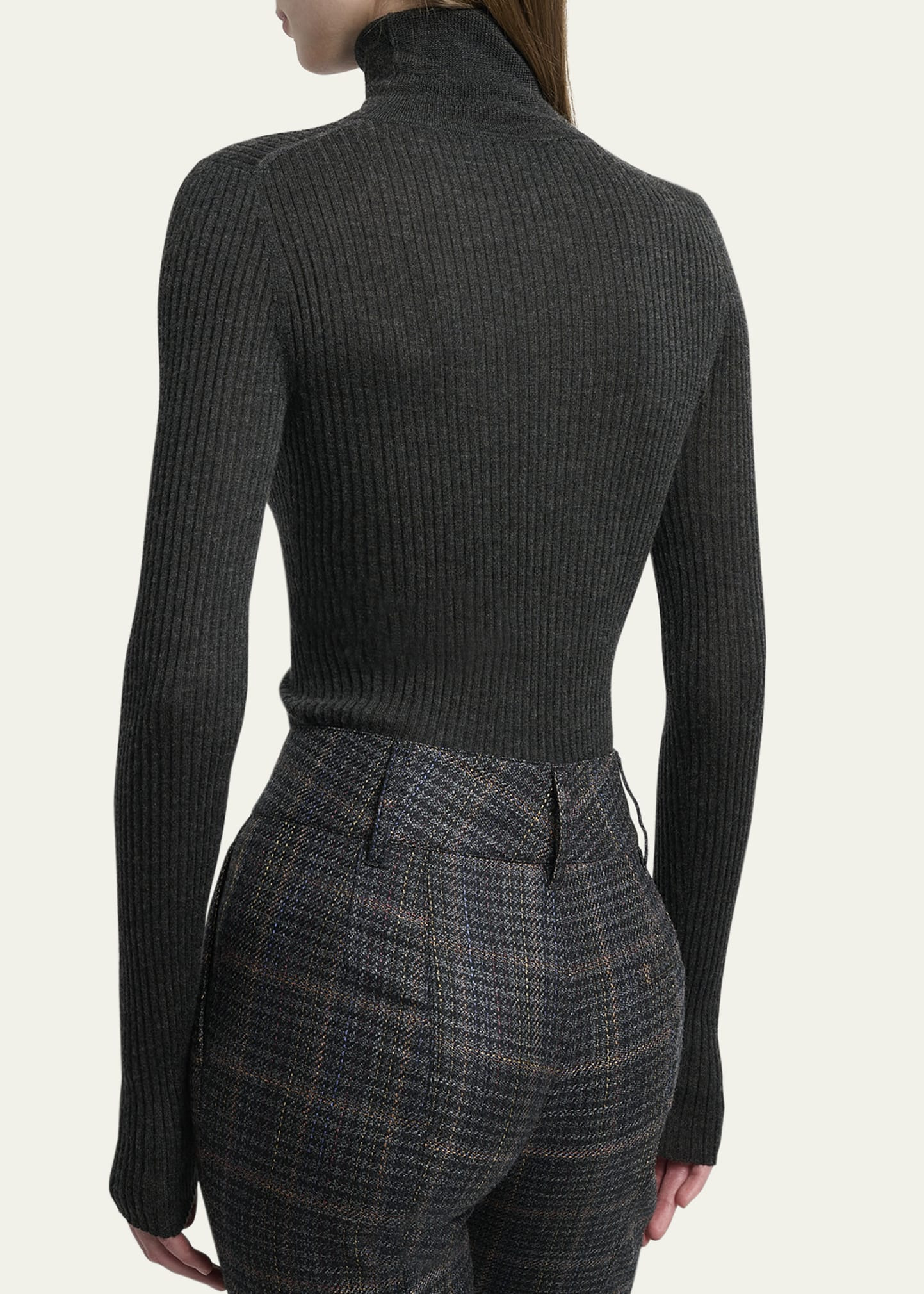 Peppe Cashmere Silk Turtleneck Sweater - 3