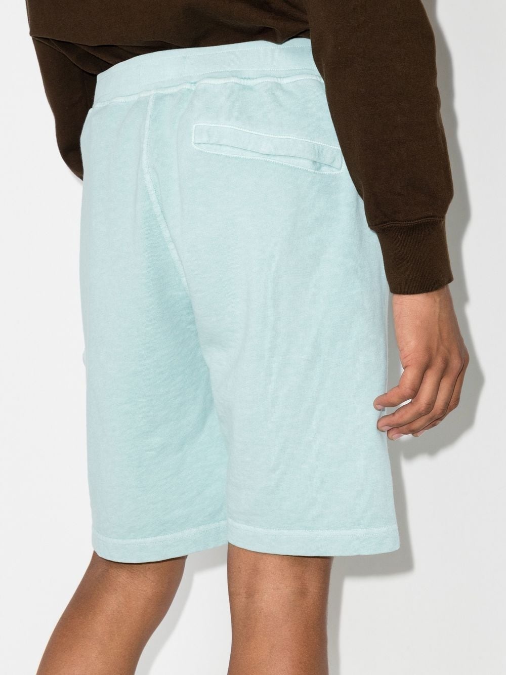 logo-patch track shorts - 3