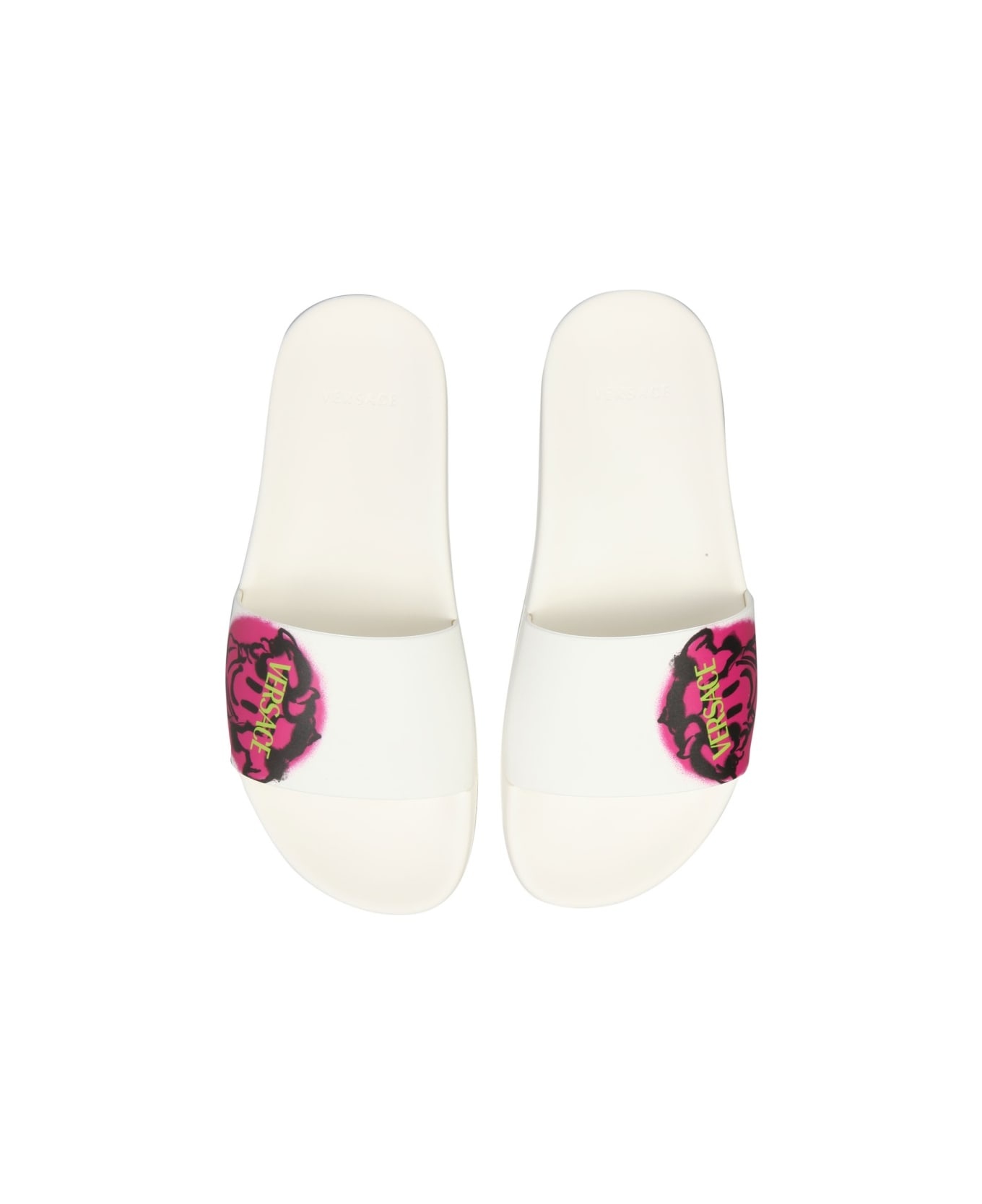 Medusa Smiley Slide Sandals - 2