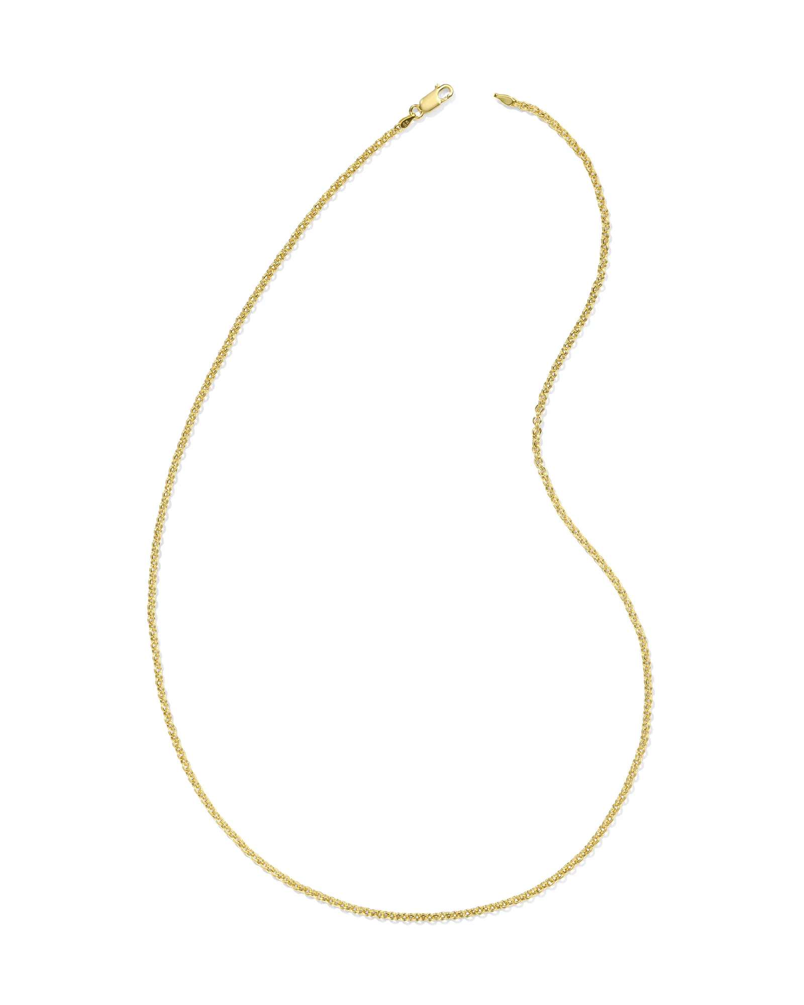 Axel 24" Chain Necklace in 18k Gold Vermeil - 1