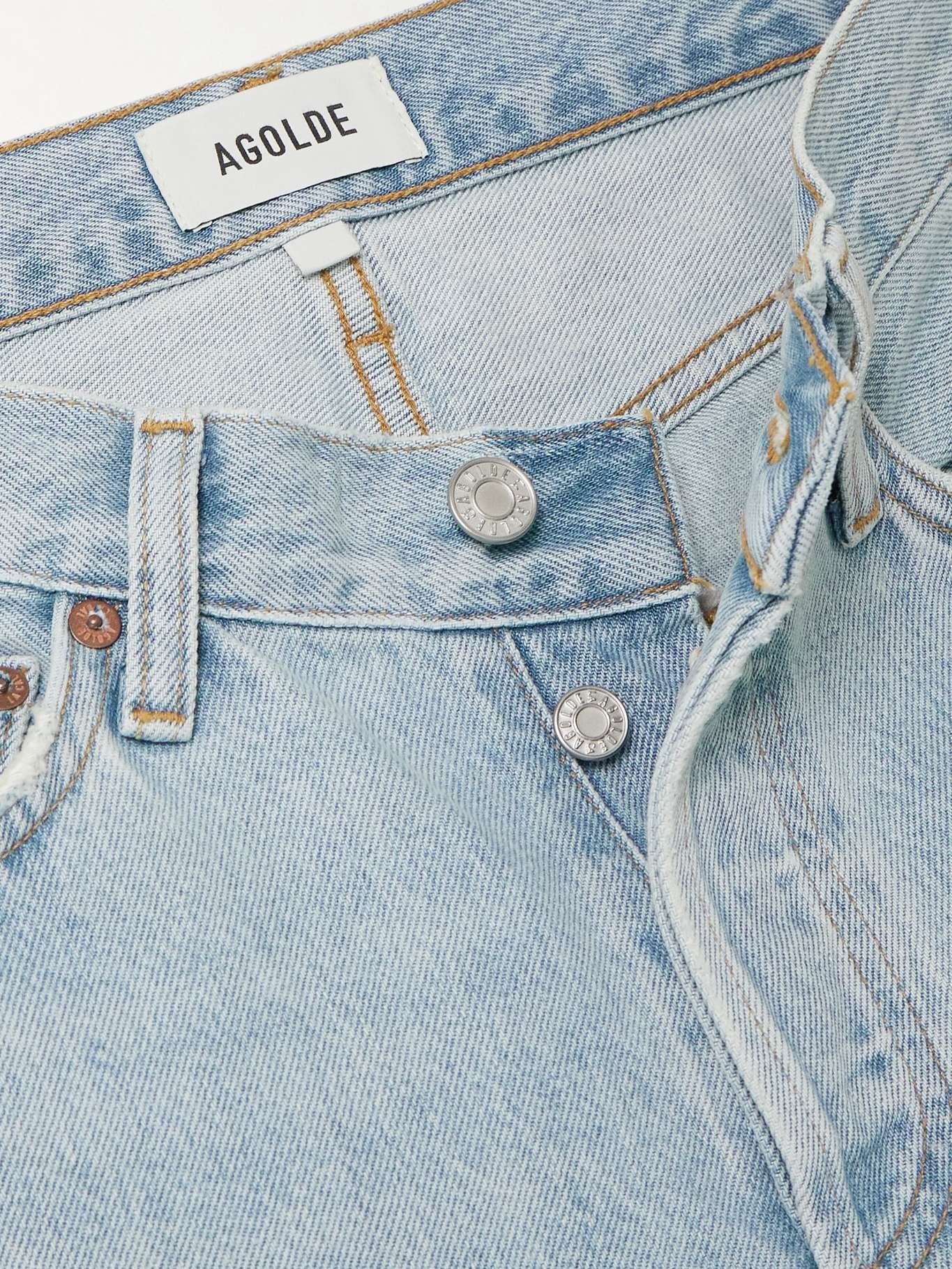 Kelly high-rise straight-leg jeans Light denim - 5