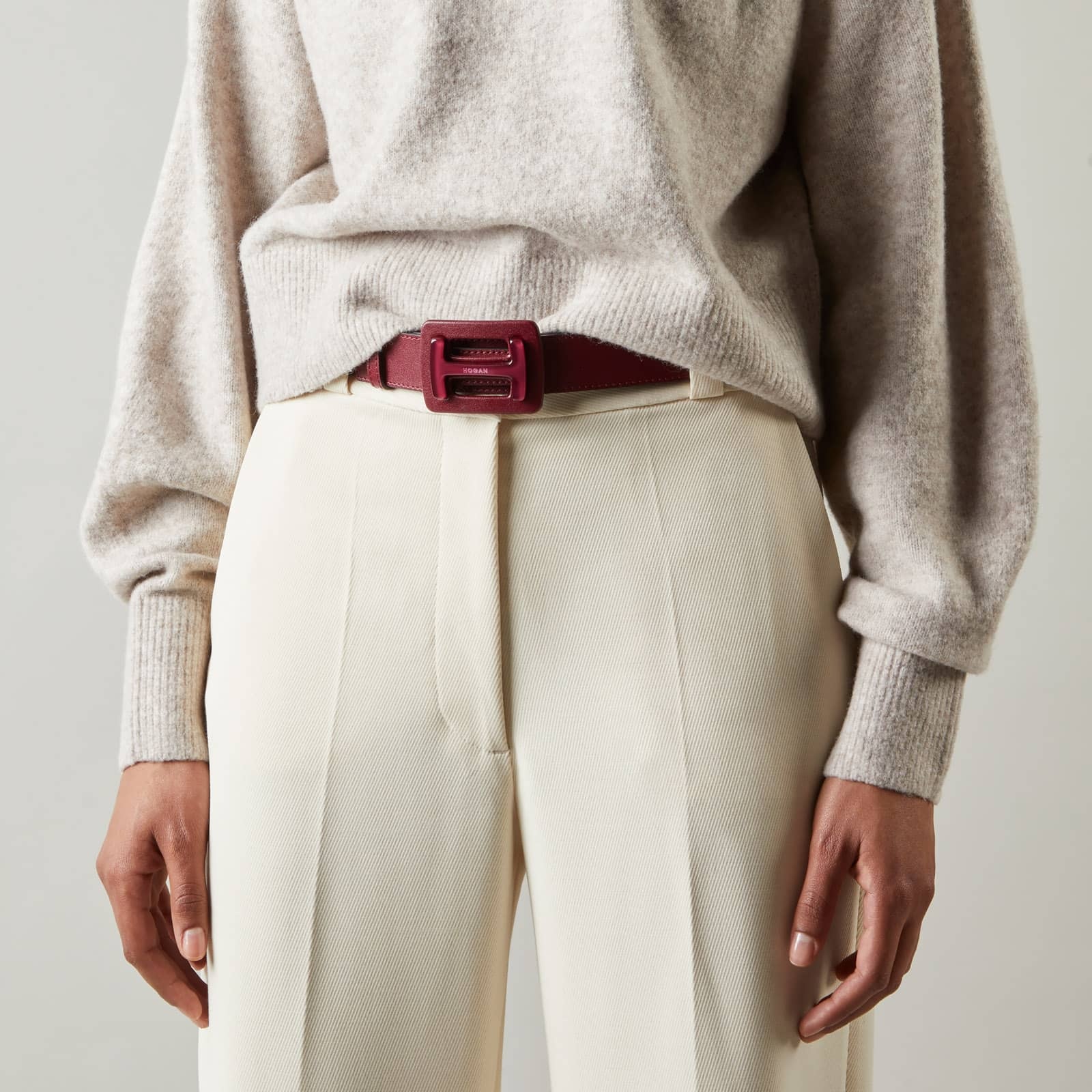 Belt Burgundy - 3