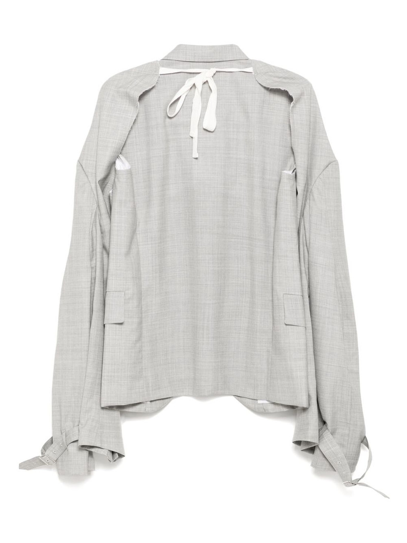Comme Des Garçons single-breasted blazer outlook