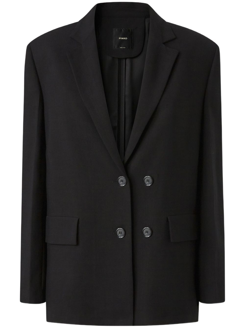 double-breasted blazer - 1