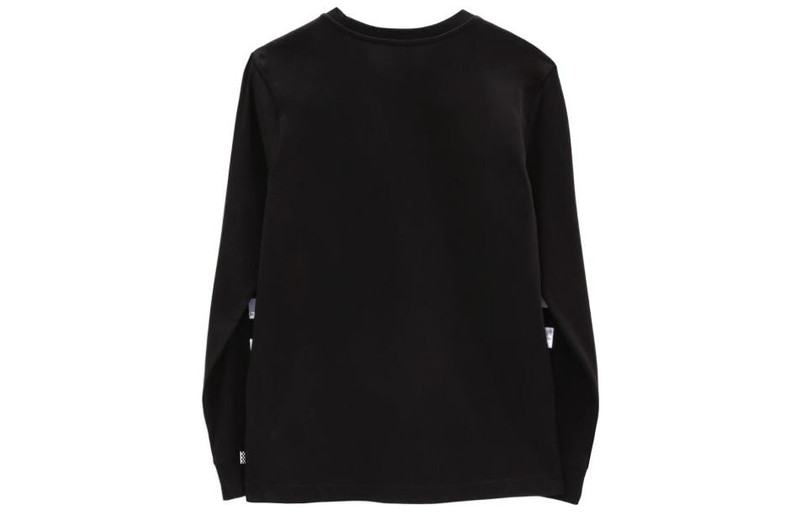 Vans (WMNS) Vans Divine Energy Long Sleeve Boyfriend T-shirt 'Black' VN0A7RLUBLK outlook