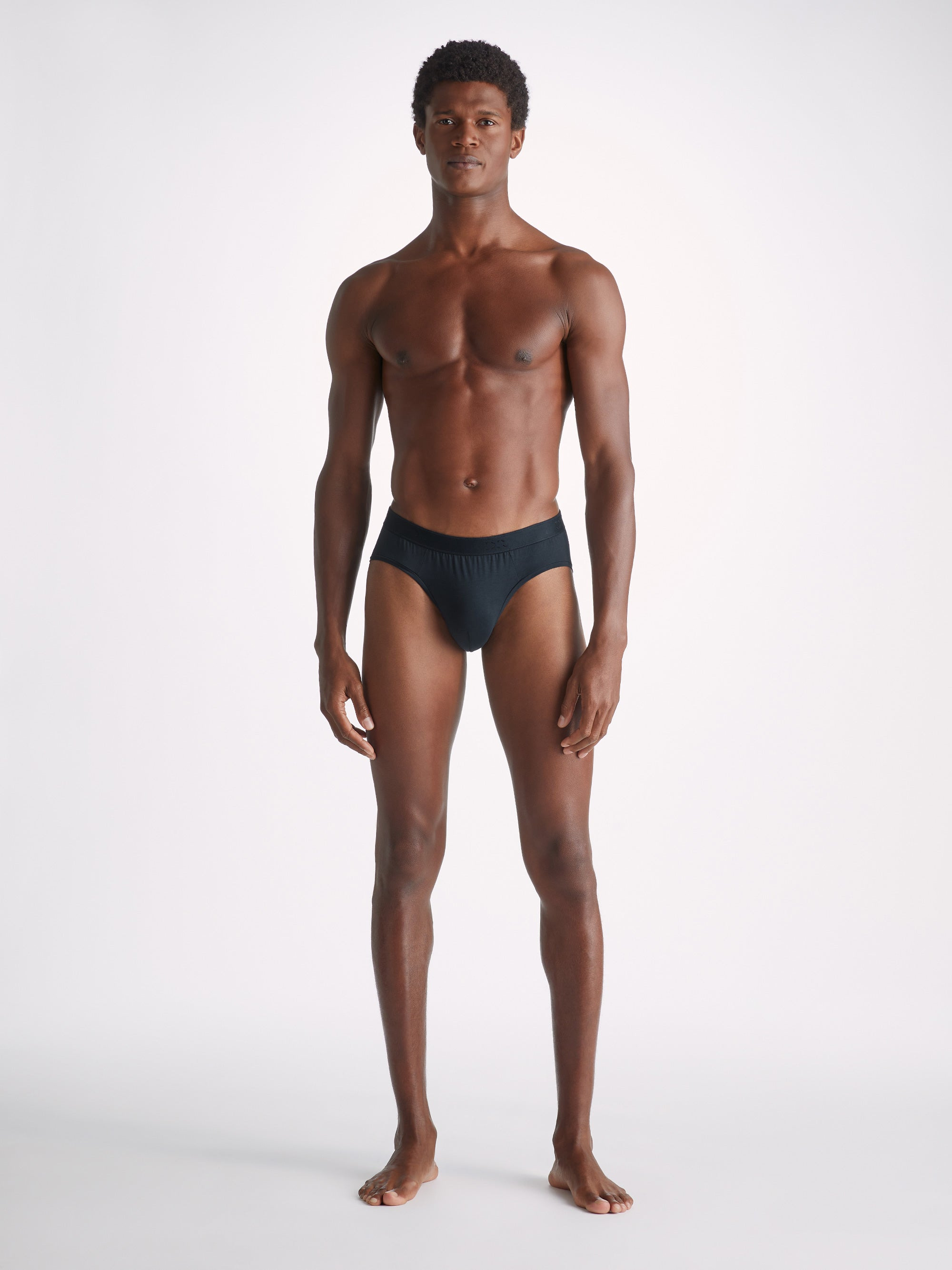 Men's Briefs Jack Pima Cotton Stretch Navy - 3