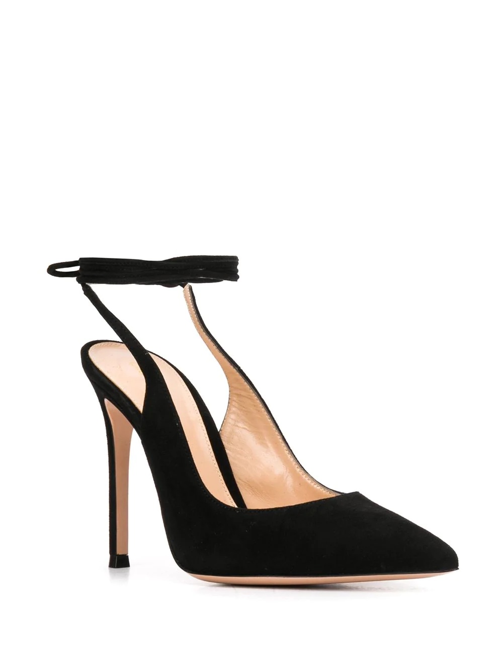 Irene slingback lace-up pumps - 2