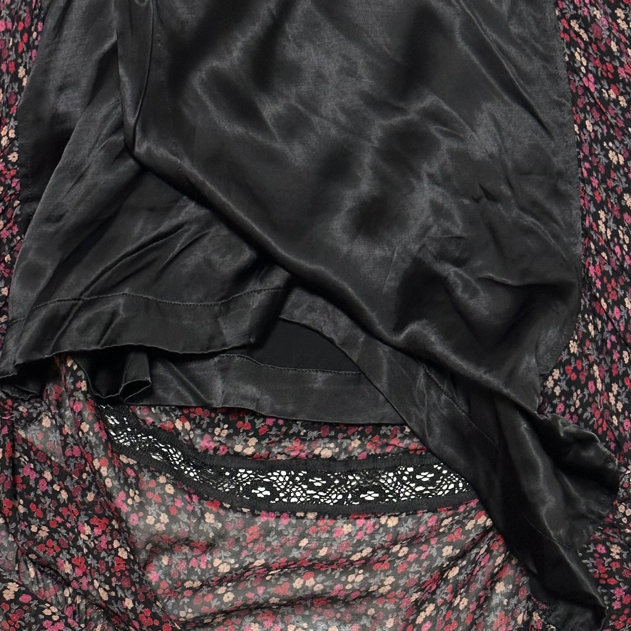 JUNYA WATANABE Fall Winter 2007 Floral Asymmetric Long Skirt - 5