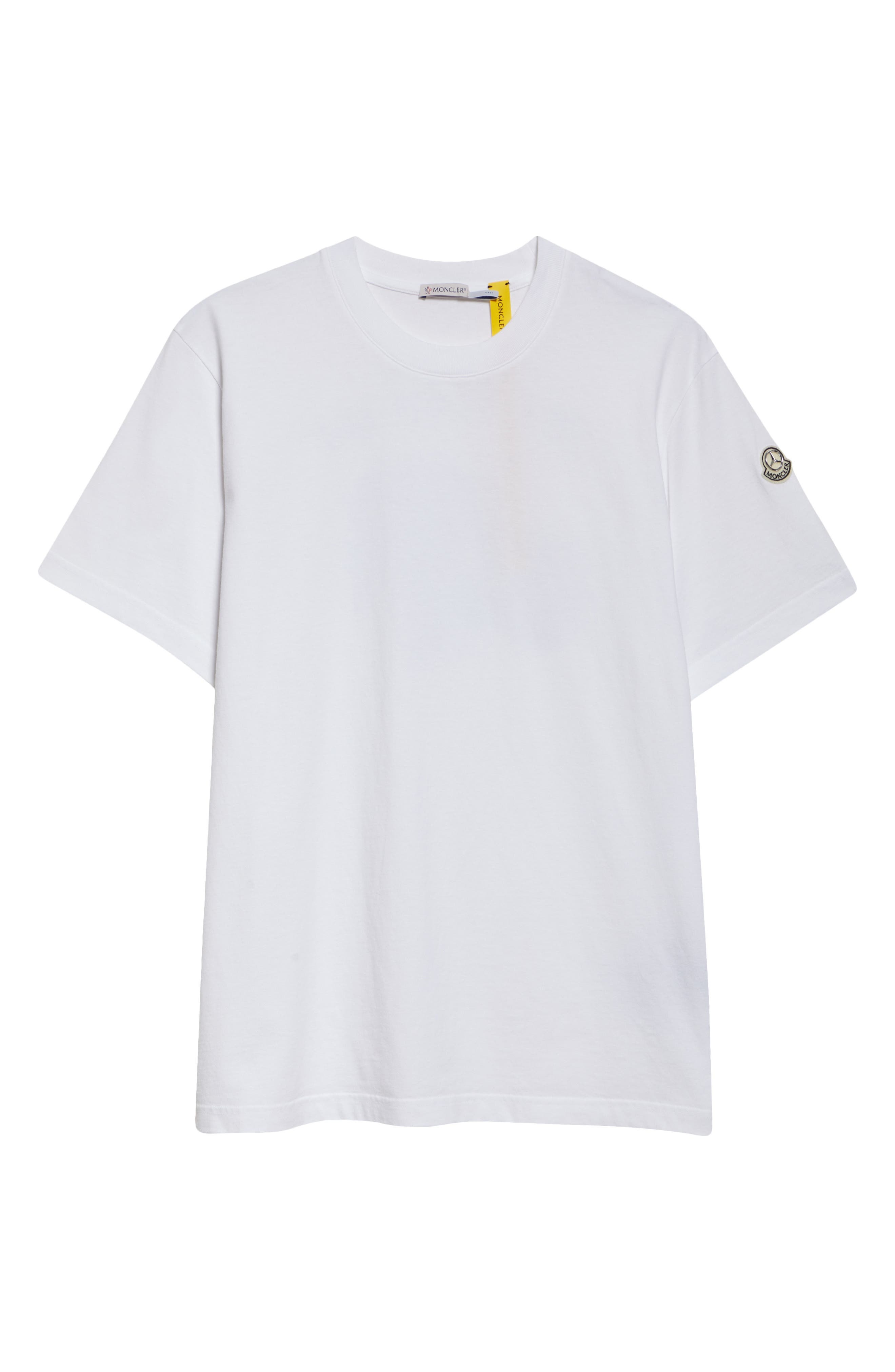 Moncler Genius x Mercedes-Benz by Nigo Logo Patch Short Sleeve T-Shirt in 001 - 5
