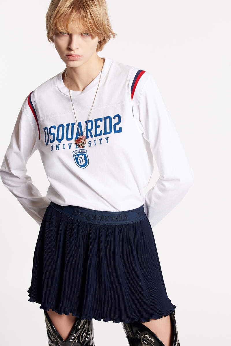 PLEATED MINI SKIRT 1