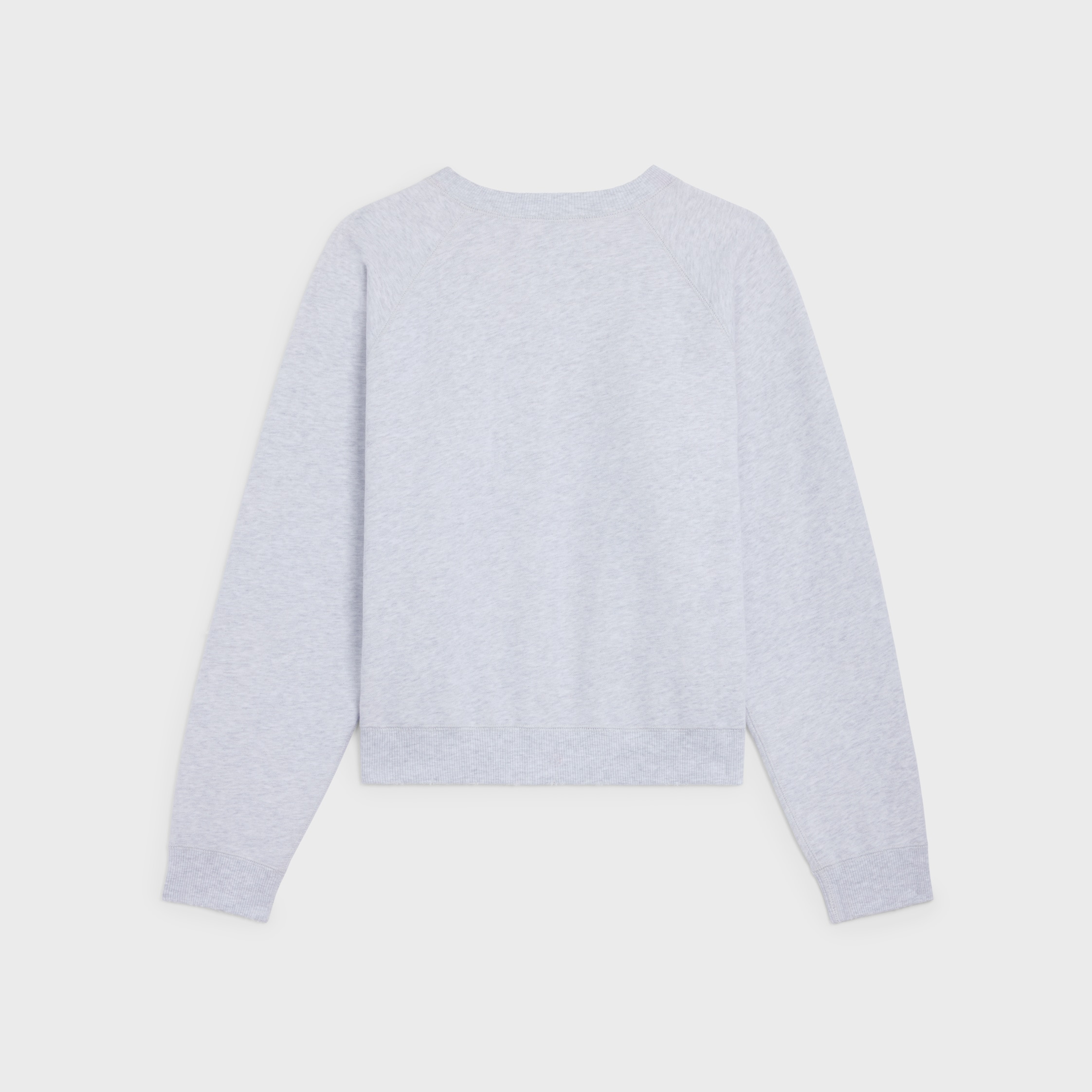 regular sweatshirt IN cotton fleece - 2