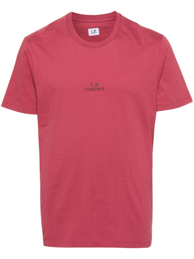 logo-print cotton T-shirt 1
