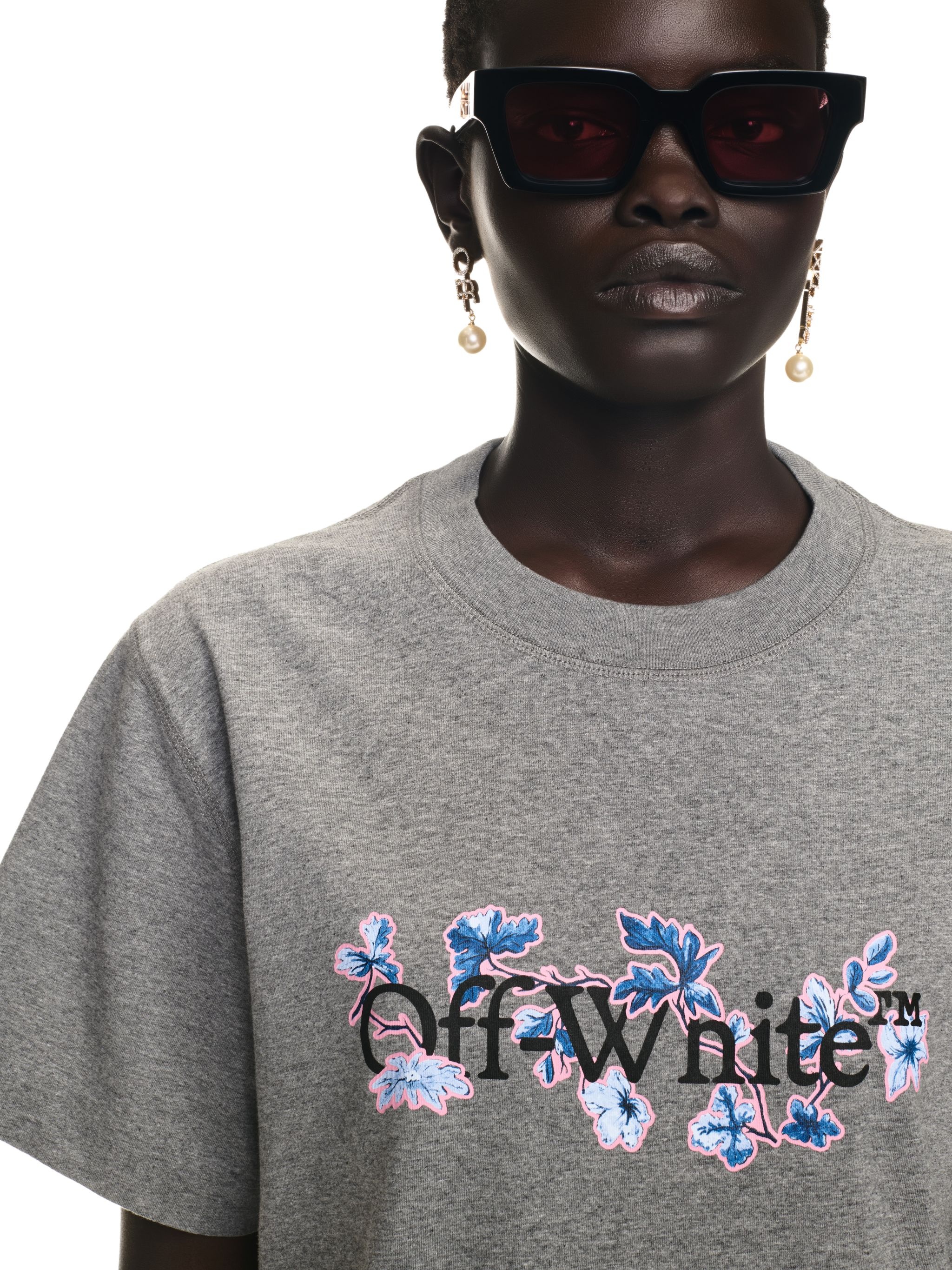 Flower Bookish Crop Tee - 5