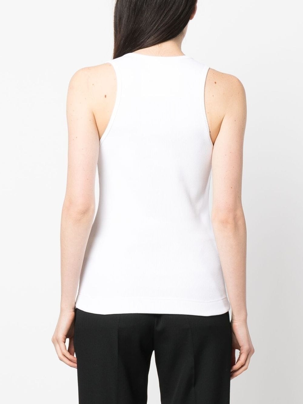 4G-logo plaque sleeveless top - 4