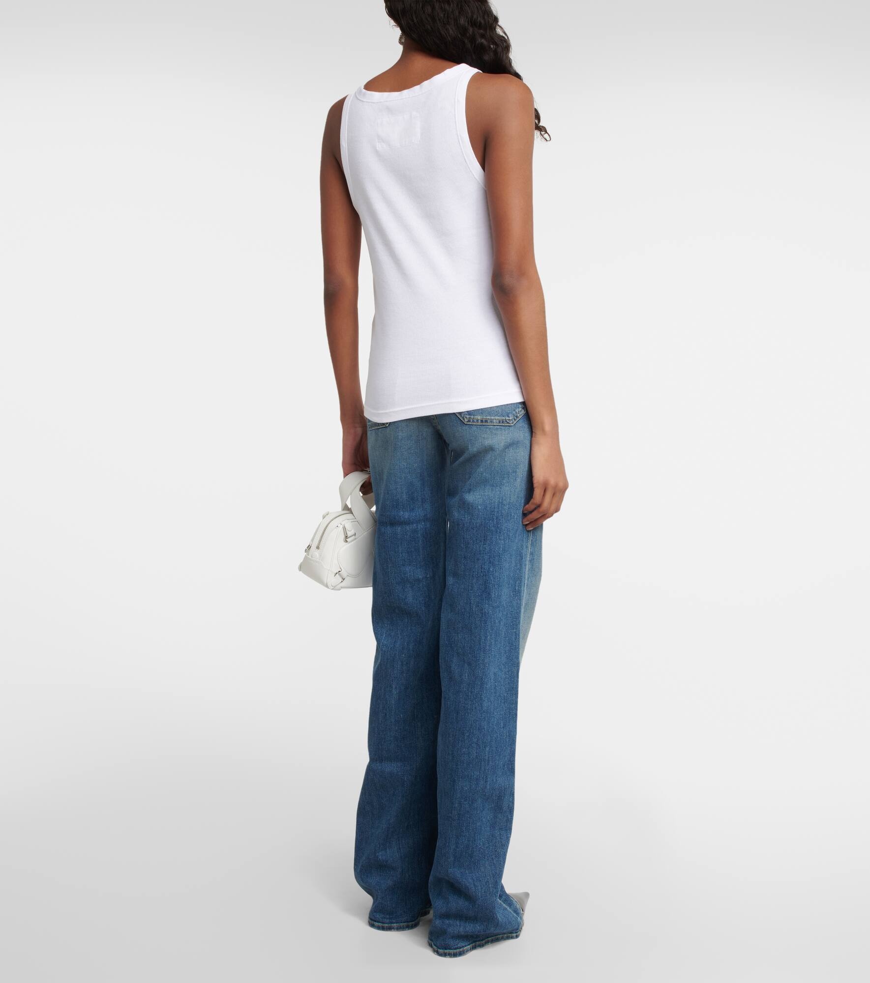 Jennifer rib-knit tank top - 3