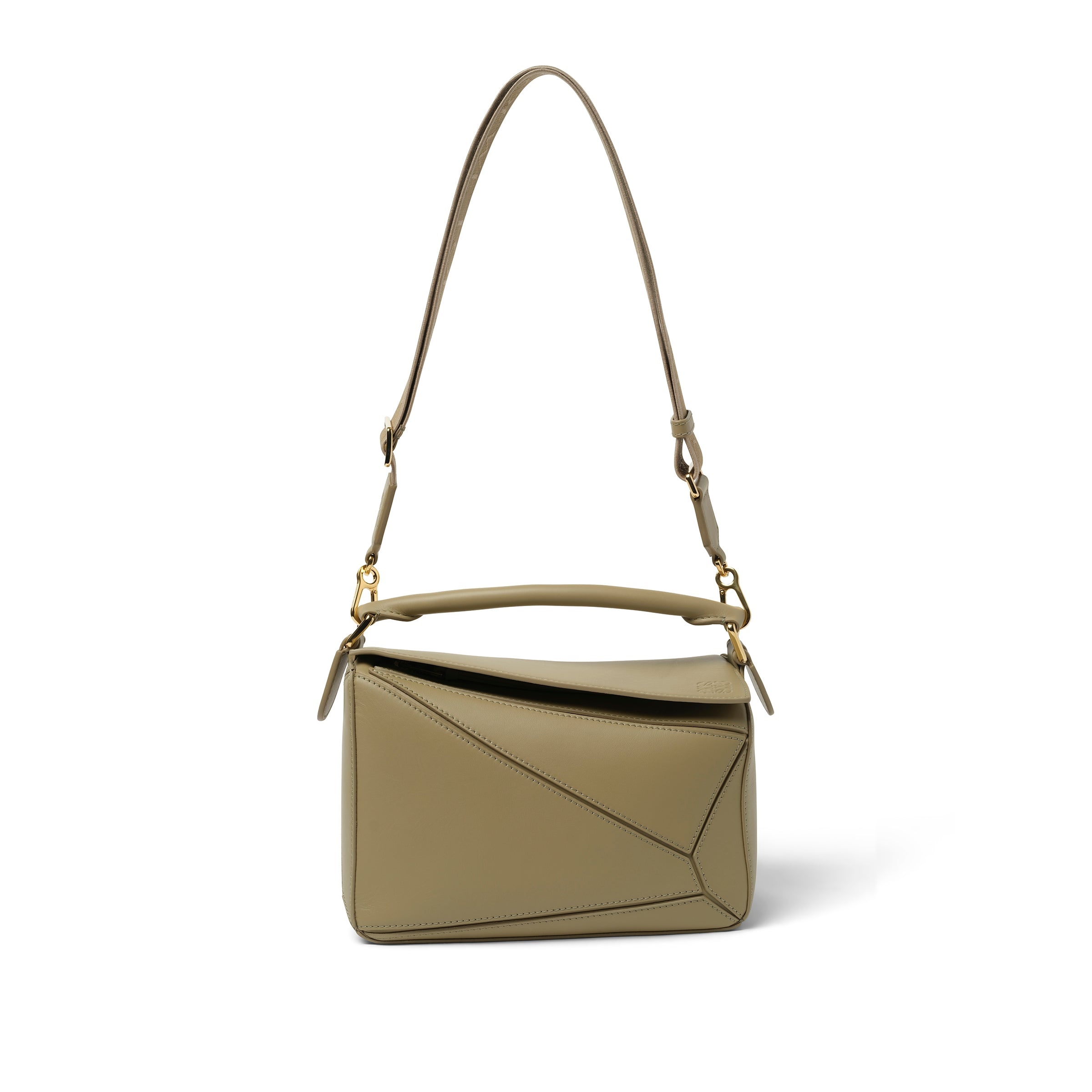 Puzzle Small Bag in Clay Green - 1