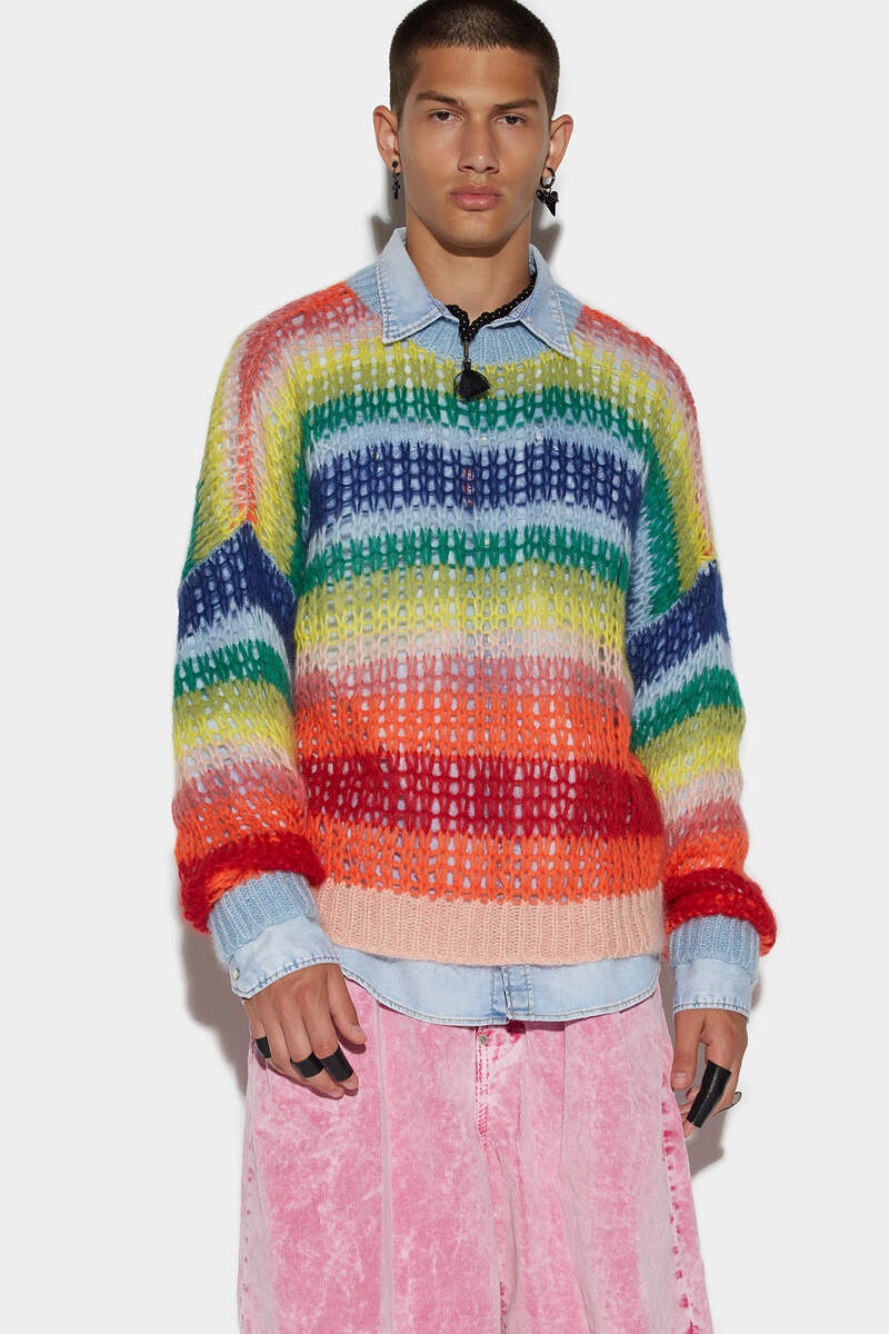 STRIPED SWEATER - 3