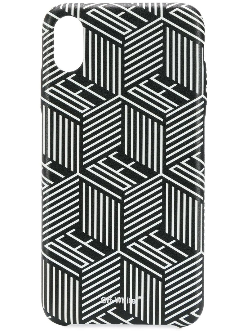 graphic logo print iPhone XS MAX case 1