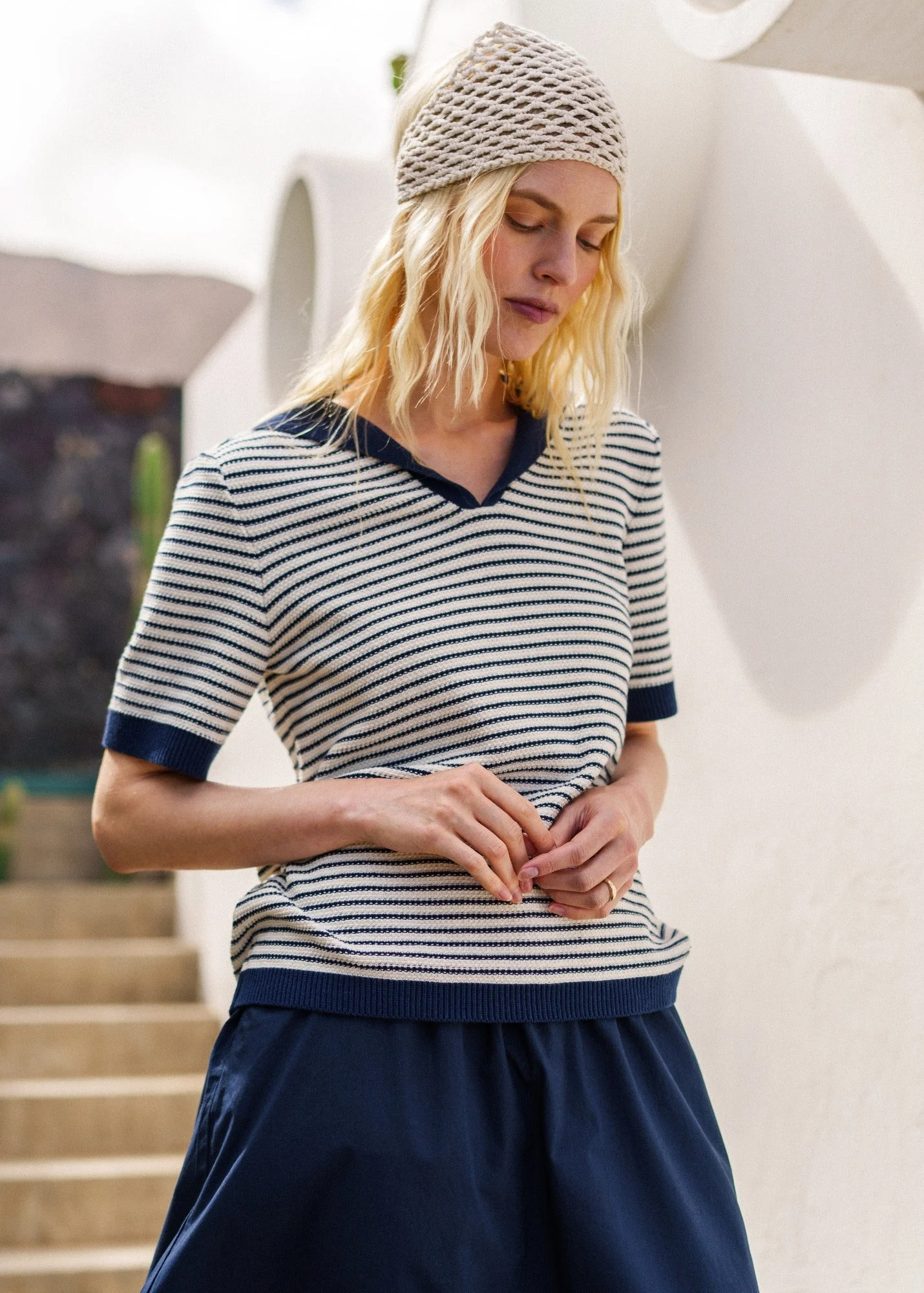 MIRAMAS Fisherman-Inspired Sweater - 1