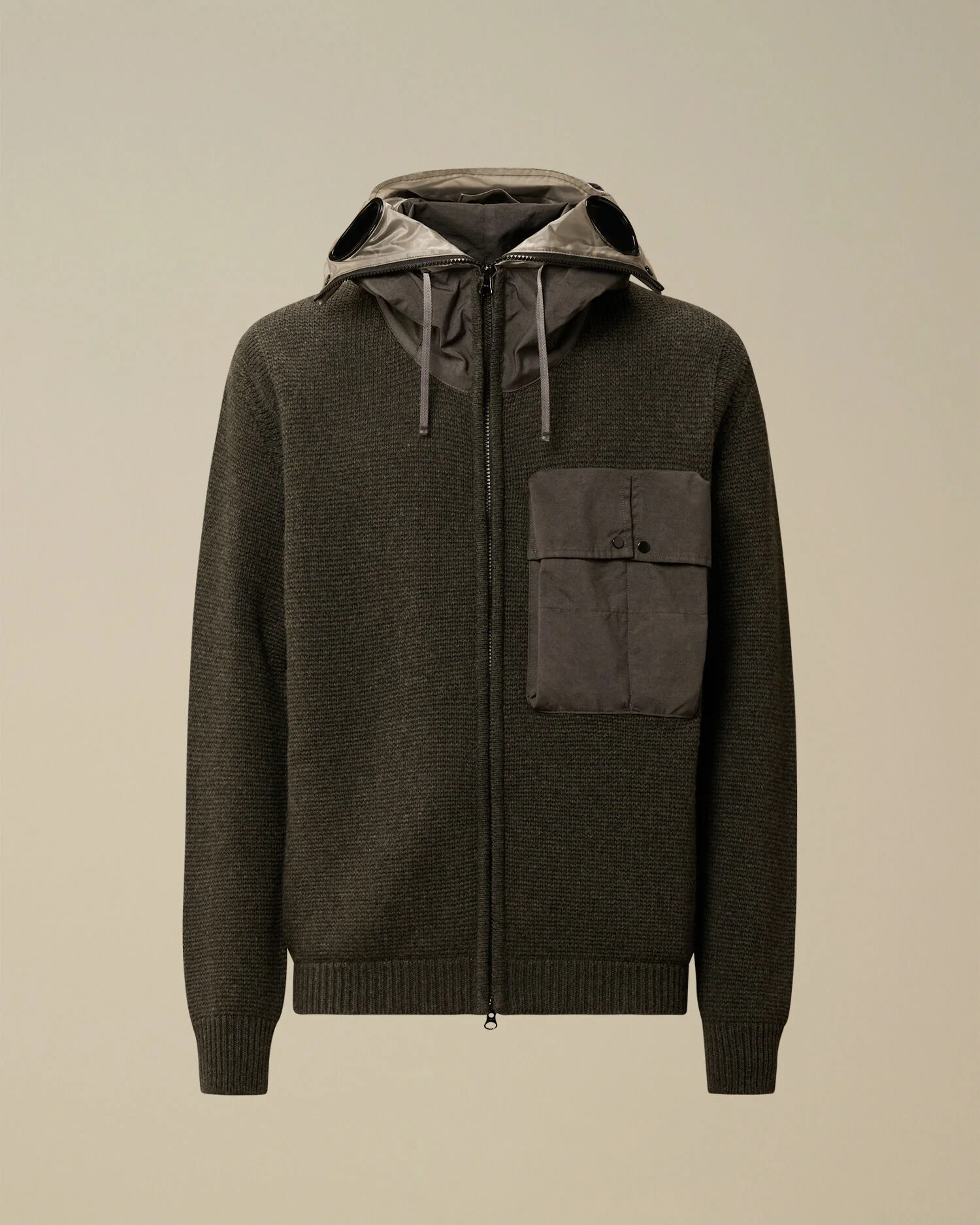 Lambswool Mixed Explorer Sweater - 1