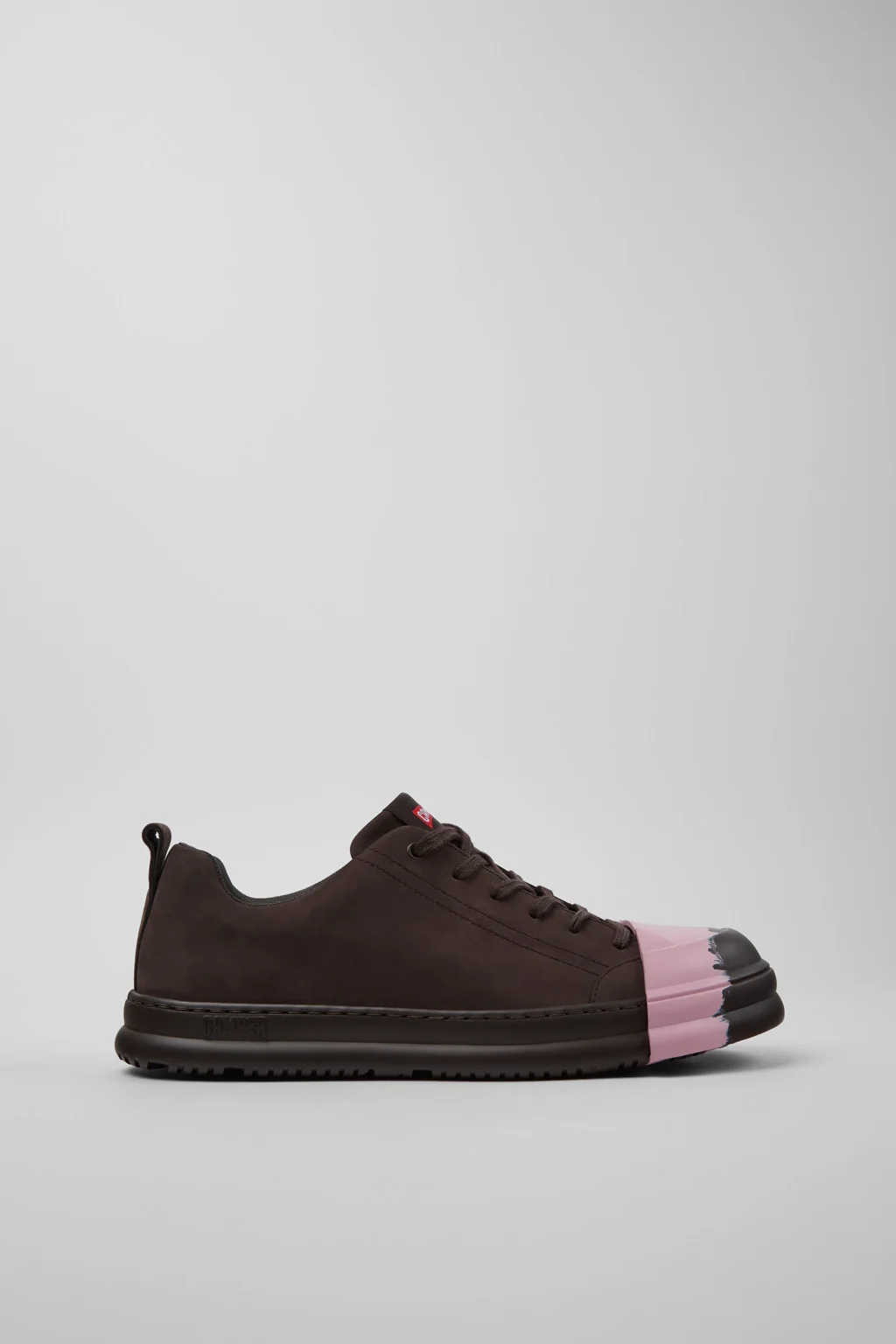 Junction Runner Brown Nubuck Men's Sneakers. - 1