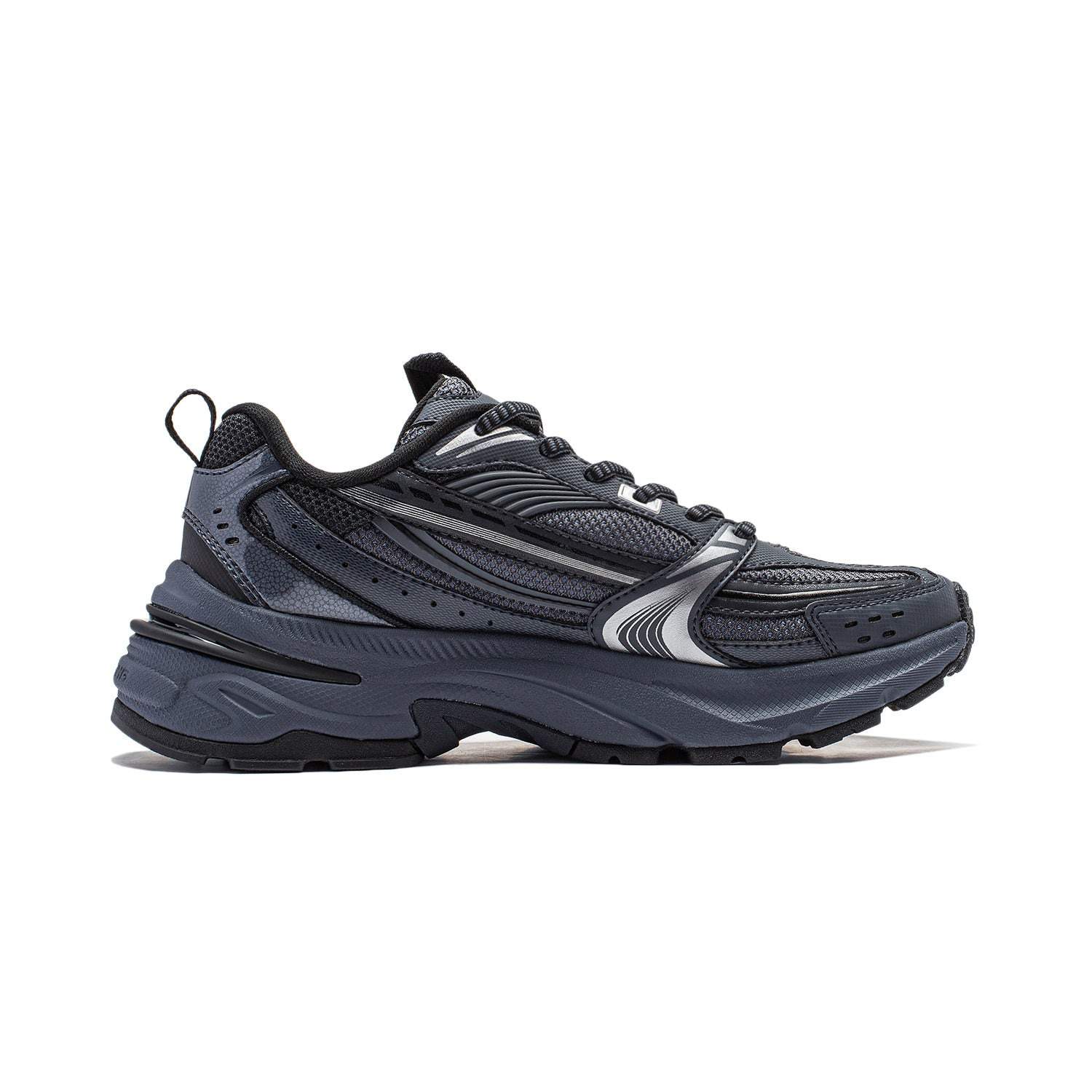 (WMNS) Li-Ning Aurora 2K V2 'Black Silver' AGCU026-2 - 2