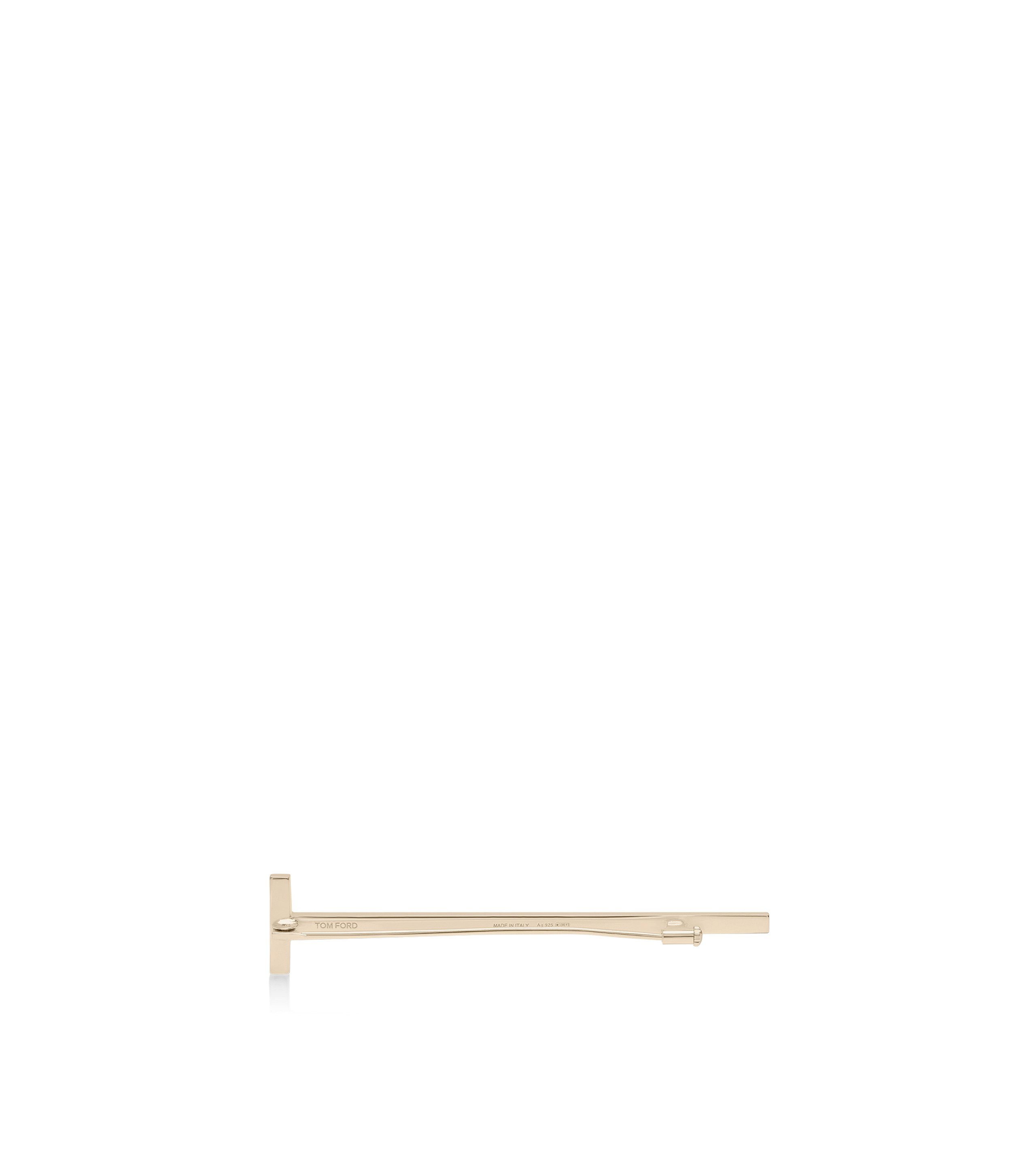 SILVER T PIN BROOCH - 2