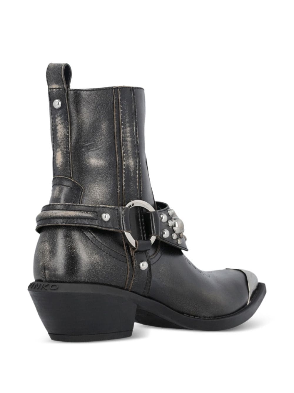 Tex leather ankle boots - 3