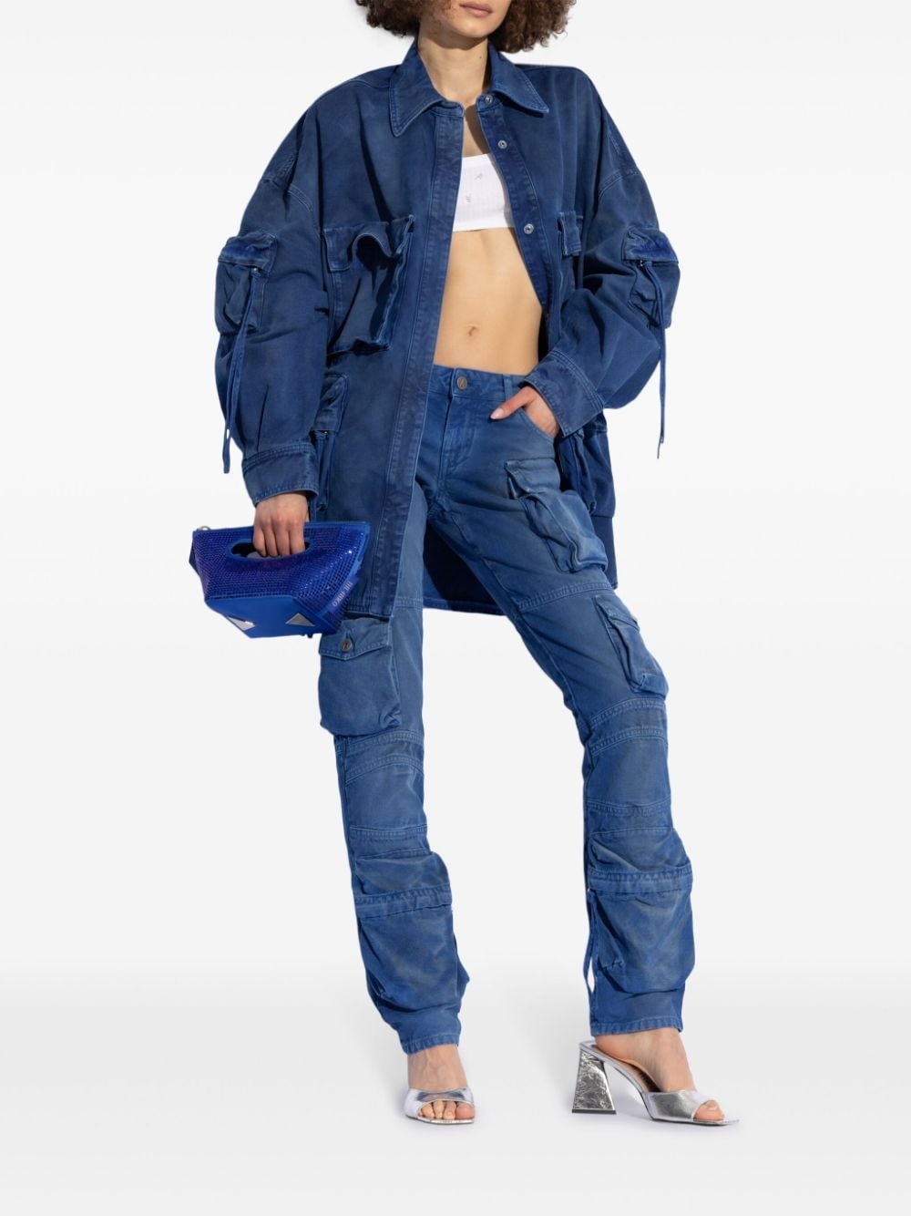 Oversized Denim Jacket - 2