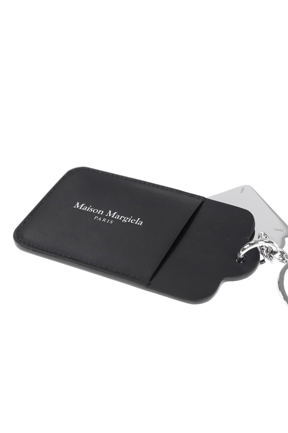 DOUBLE TAG KEYRING AND CARD HOLDER BIG / BLK - 4