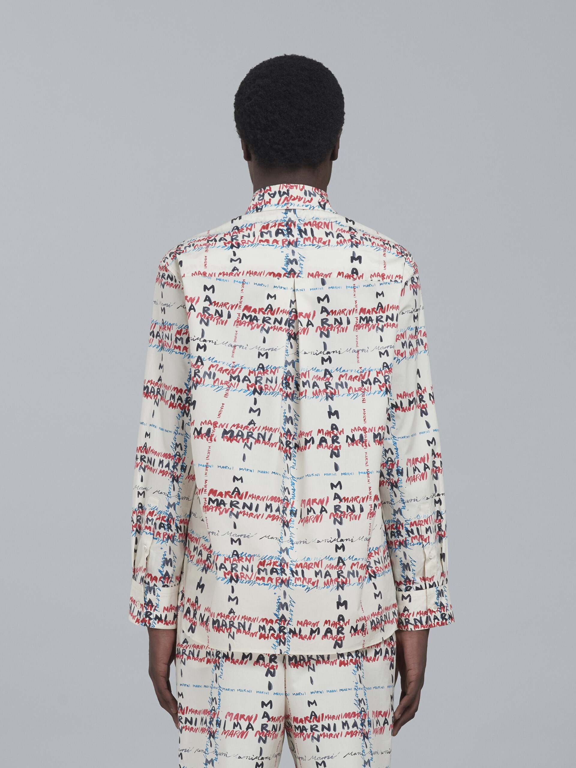 CROSSROADS PRINT POPLIN SHIRT - 3