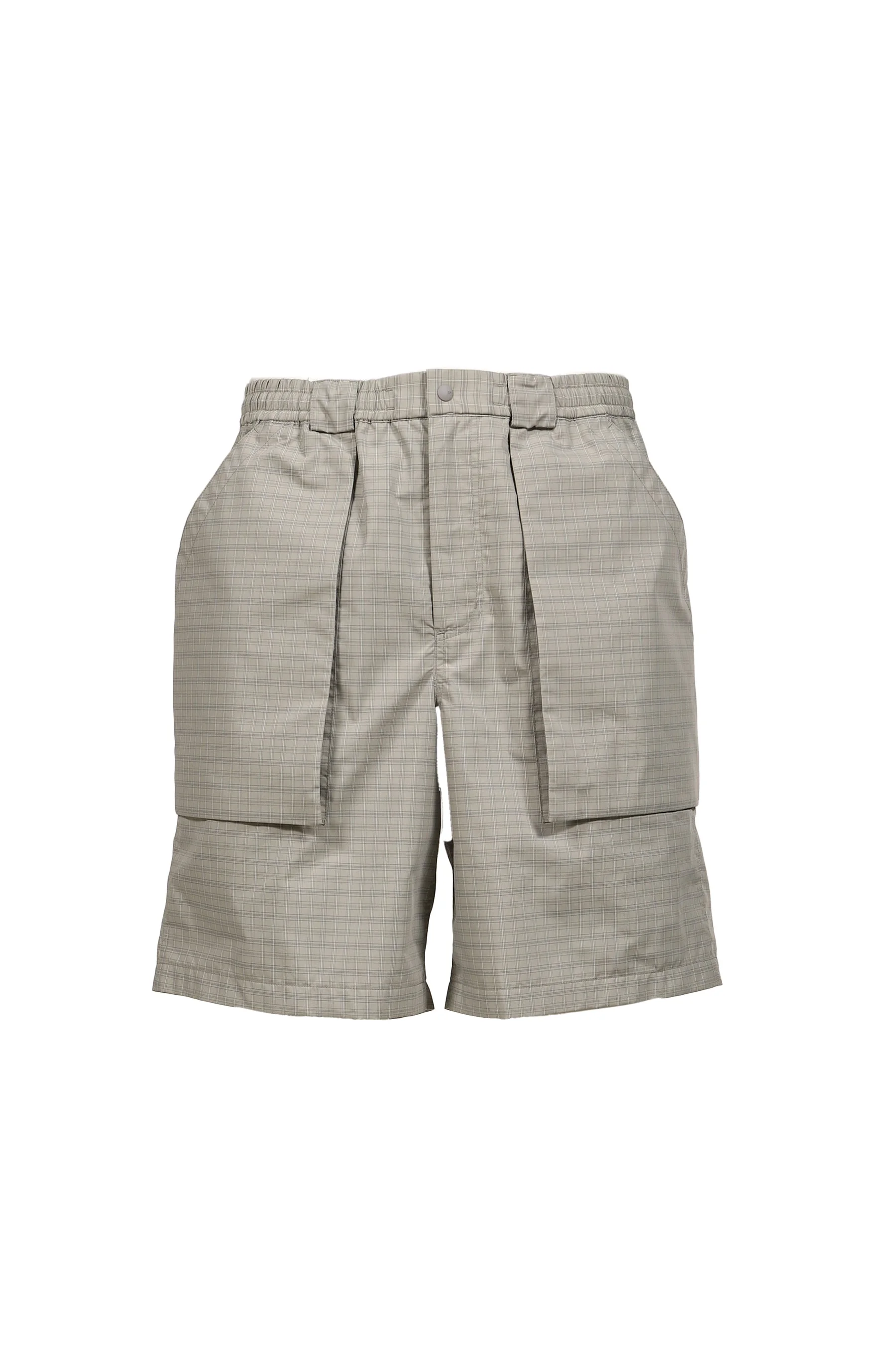 TECH 3D POCKET CARGO SHORTS SUMMER PLAID / LT.GRY - 1