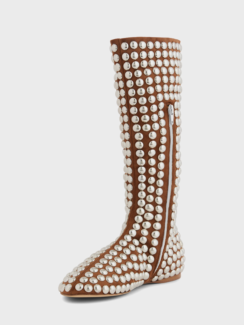 rabanne BOOTS WITH STUDS outlook