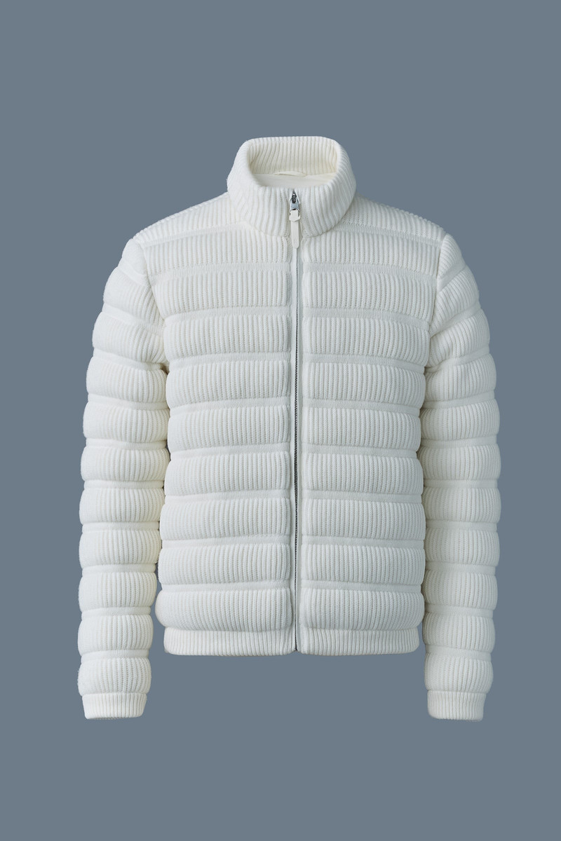 CHRISTOPHER Cashmere light down jacket 1