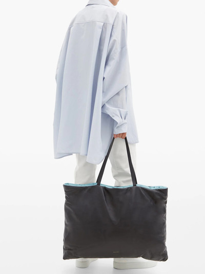 Mansur Gavriel Pillow reversible padded leather tote bag outlook