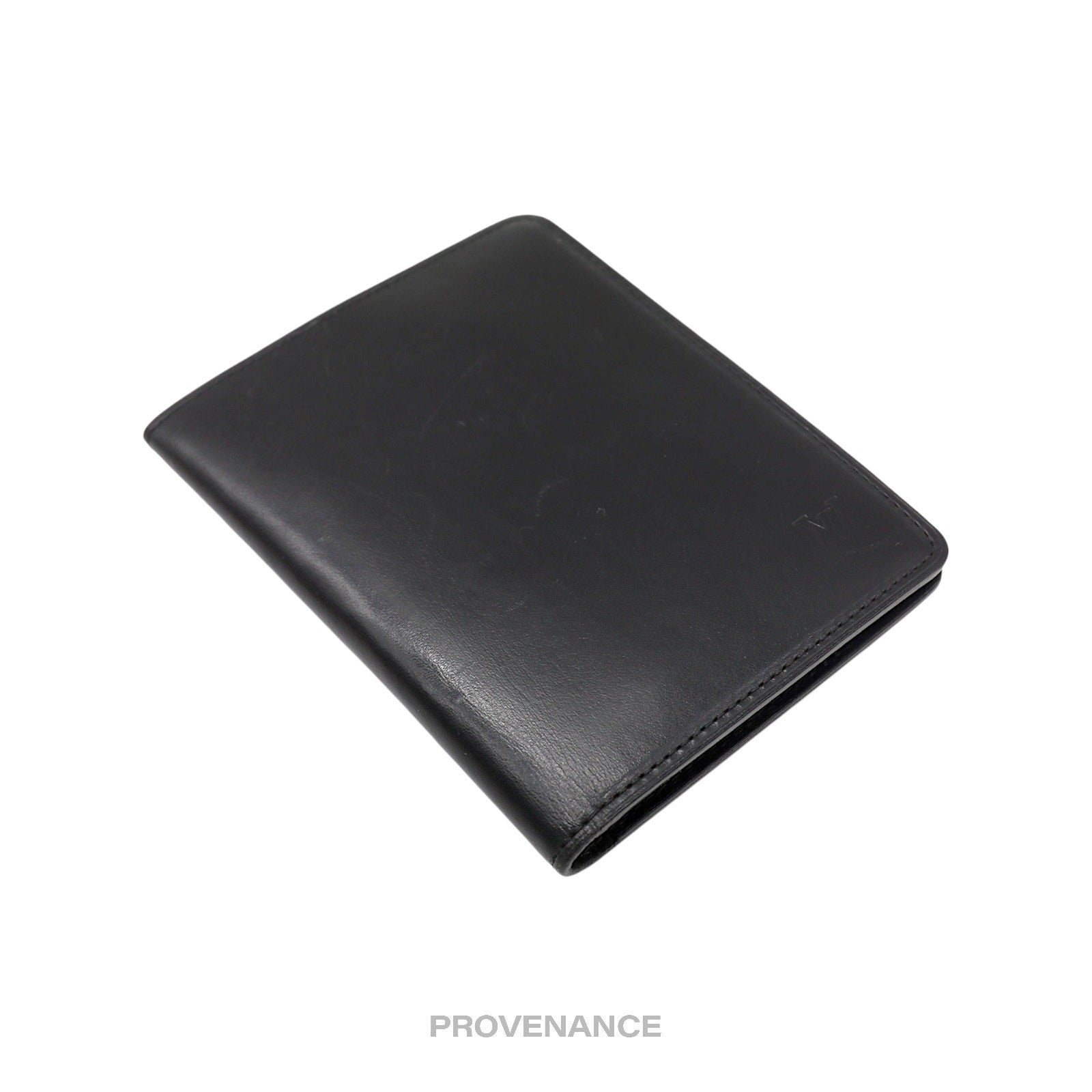 Louis Vuitton 10CC Tall Bifold Wallet - Nomade Noir Black - 4