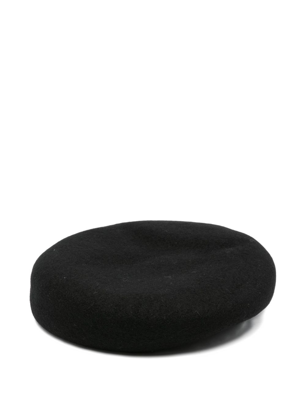 embroidered-logo wool beret - 1