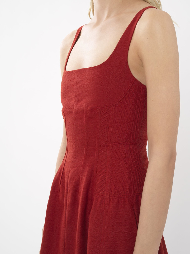 SLEEVELESS MIDI DRESS 7