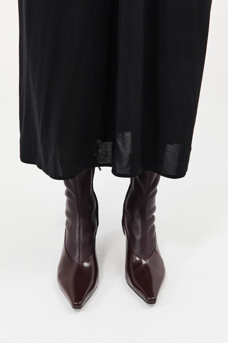 Sock Ankle Boot - Bordeaux 3