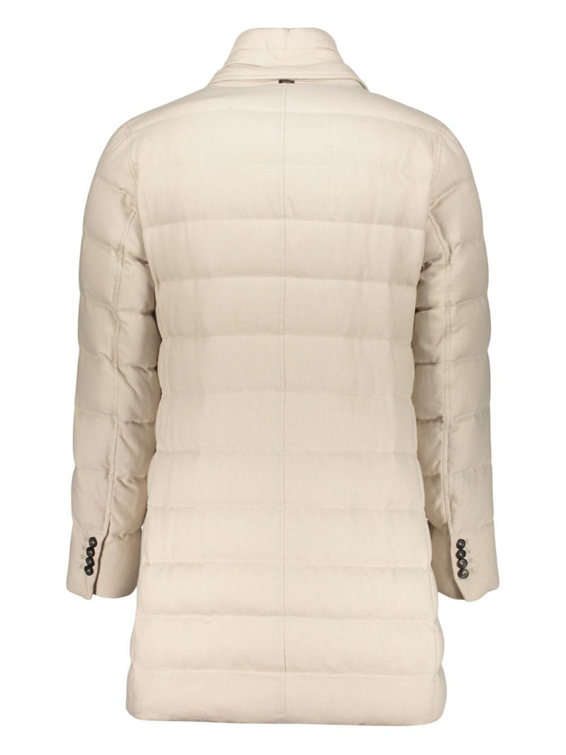 Herno padded buttoned coat outlook
