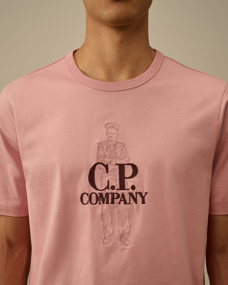 30/2 Mercerized Jersey Twisted British Sailor T-Shirt 6