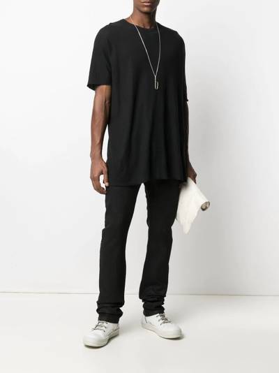 Boris Bidjan Saberi drawstring-detail T-Shirt outlook