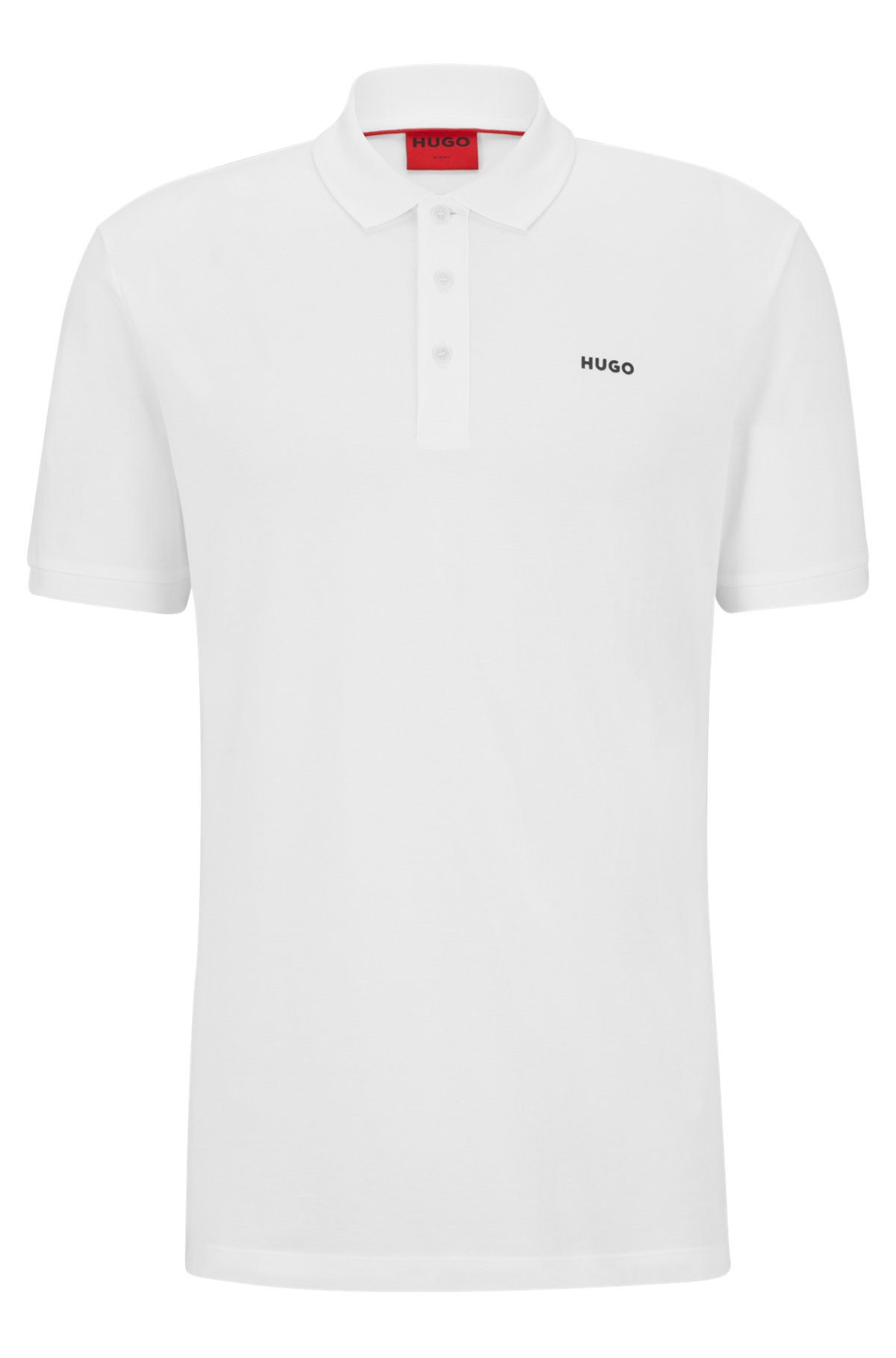 LOGO-PRINT POLO SHIRT IN COTTON PIQUÉ - 1
