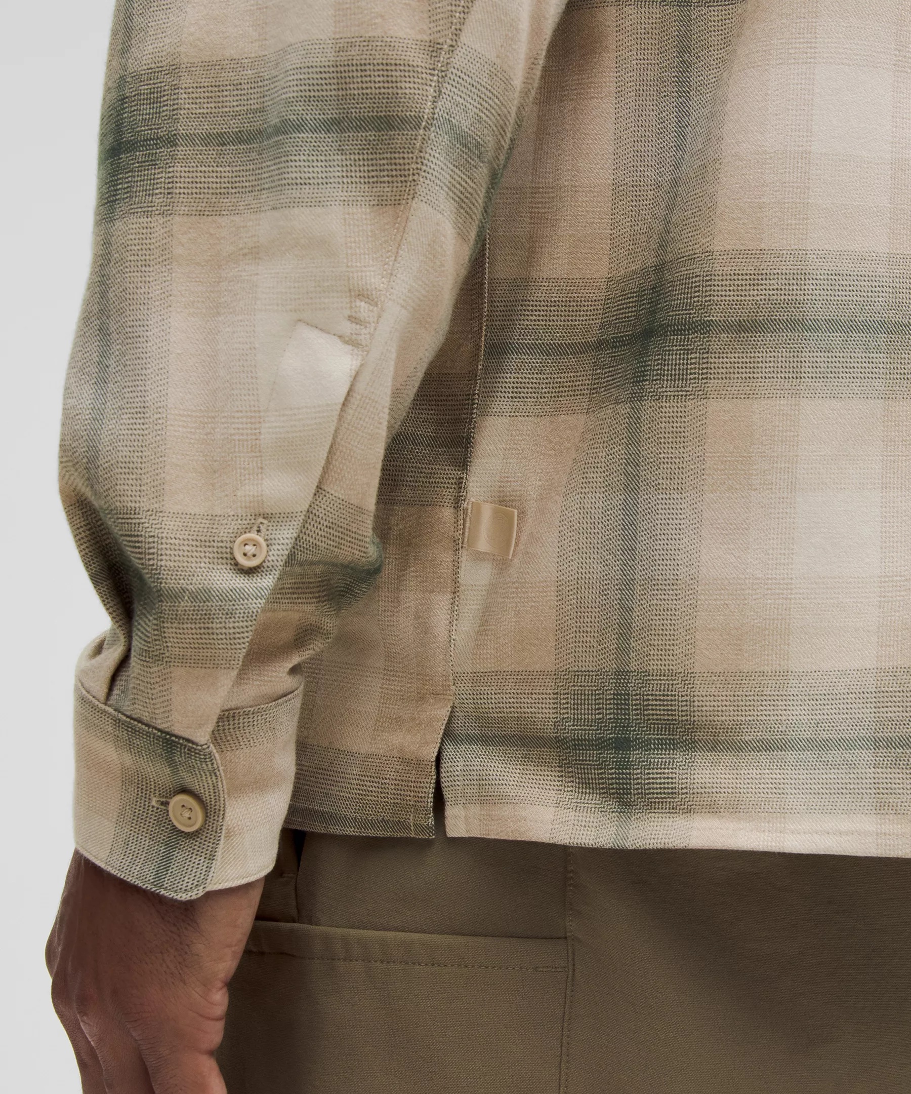 Brushed Woven Overshirt - 5
