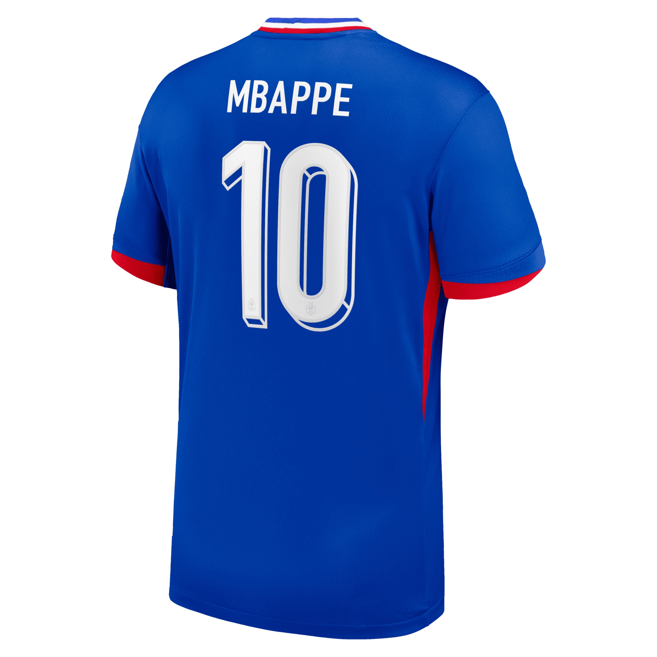Kylian Mbappé France National Team 2024 Stadium Home Nike Men's Dri-FIT Soccer Jersey - 2