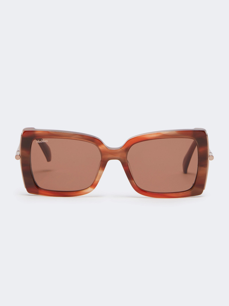 MERINGA Square sunglasses - RUST 1